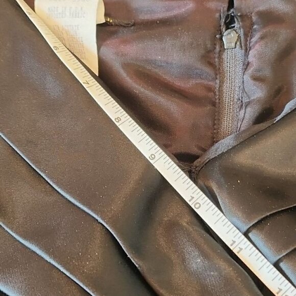 L.A. Glo Embellished Vintage Vneck Event Zippered Sleeveless Maxi Sz. 7/8 Dress - Picture 11 of 13